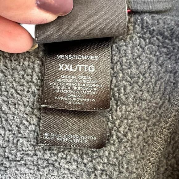 The North Face men’s size 2 XL sweater jacket with full zip. - Picture 3 of 10